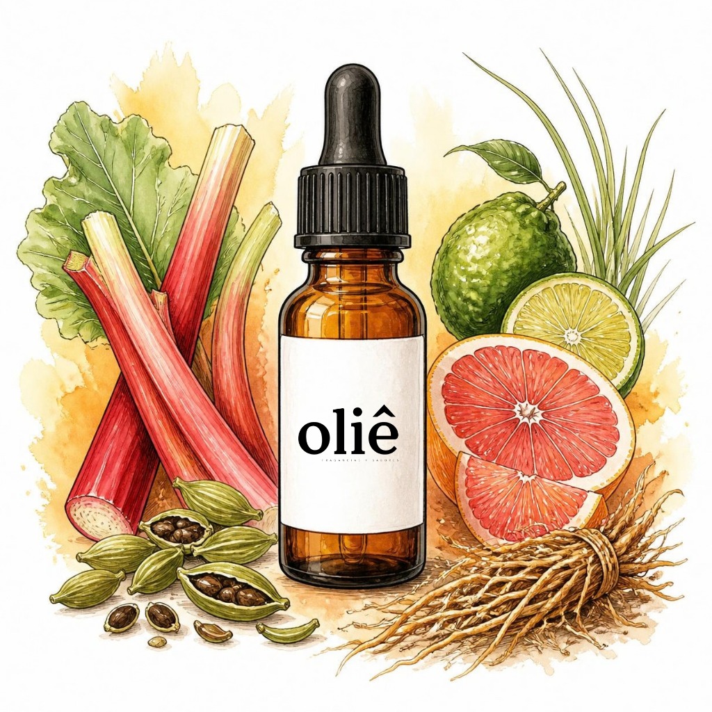 [8046-ACC] Esencia Cardamomo, Ruibarbo, Vetiver de Haití (Acondicionador capilar)