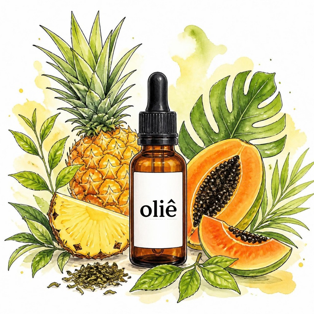 [8132-COS] Esencia Piña, Papaya y Té Verde (Cosmética e higiene personal)