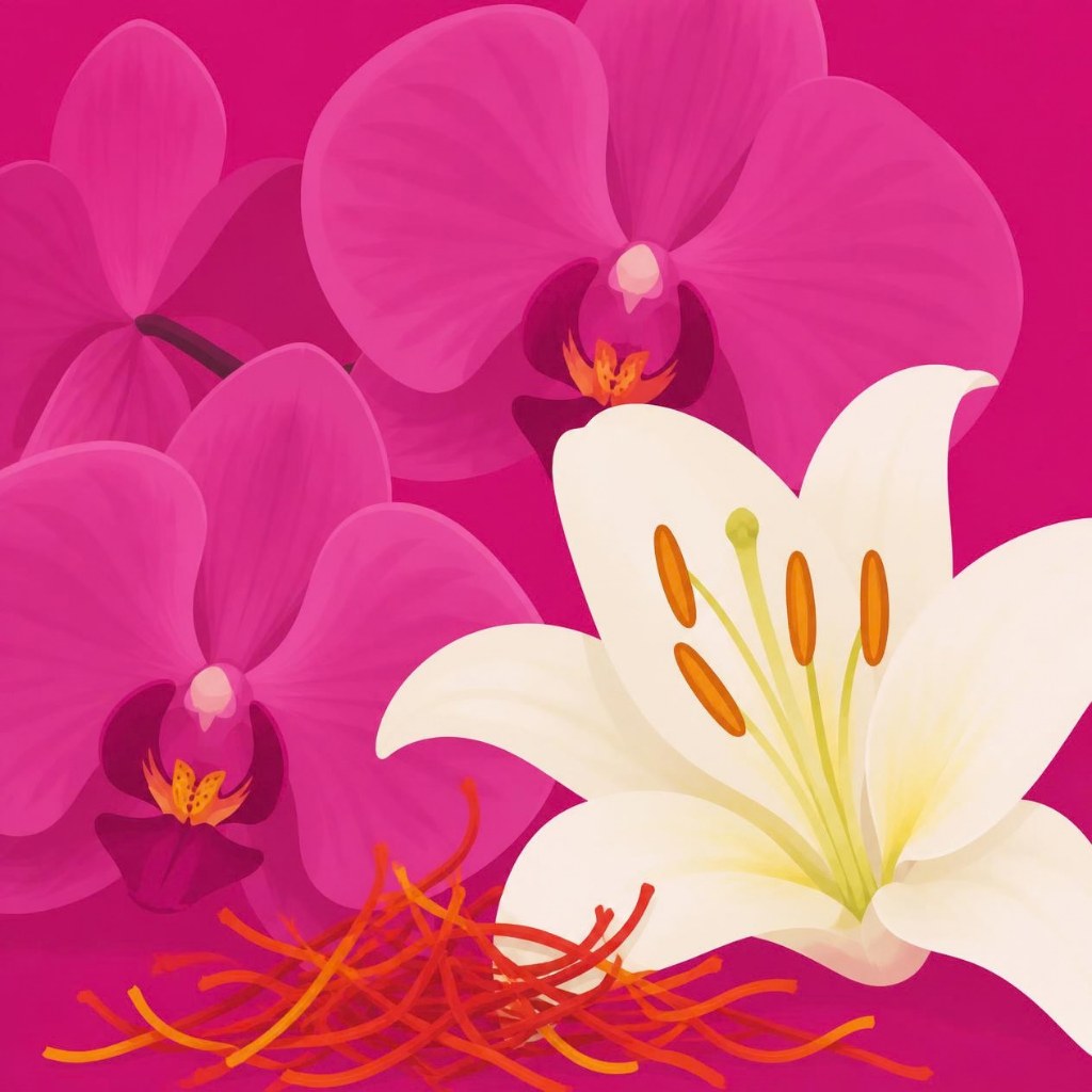 [8136-COS] Esencia Azafrán, Azucena, Orquídea (Cosmética e higiene personal)
