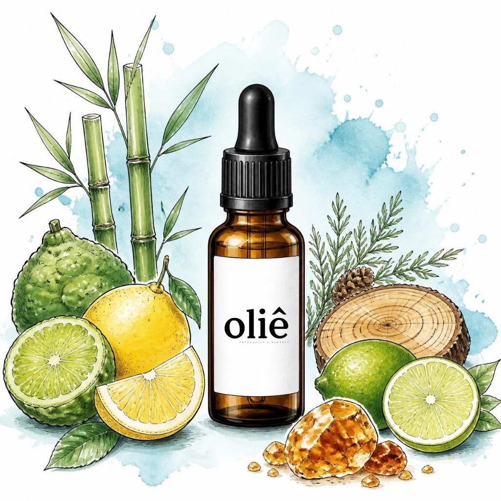 [8163-COS] Esencia CEDRO BAMBÚ ÁMBAR (Cosmética e higiene personal)