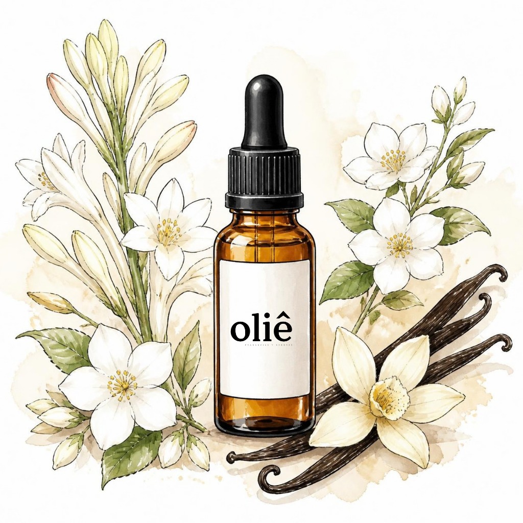 [8190-COS] Esencia Nardos, Jazmín de la India y Vainilla (Cosmética e higiene personal)