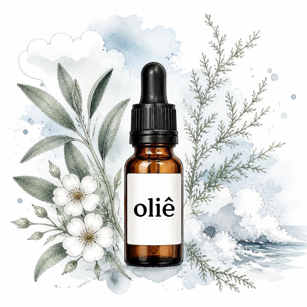 Esencia Ozono, Salvia y almizcle blanco