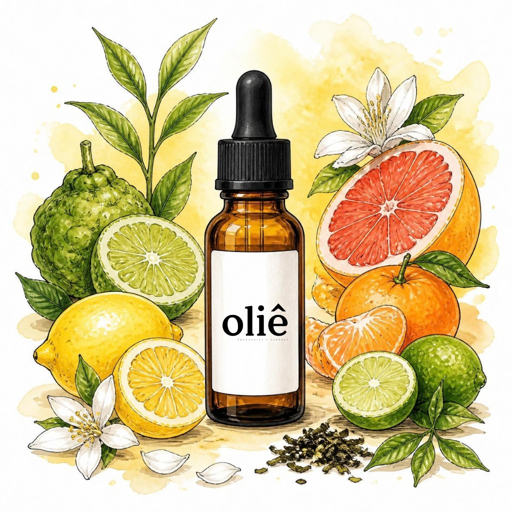 [8354-COS] Esencia Bergamota, te vede y almizcle blanco (Cosmética e higiene personal)